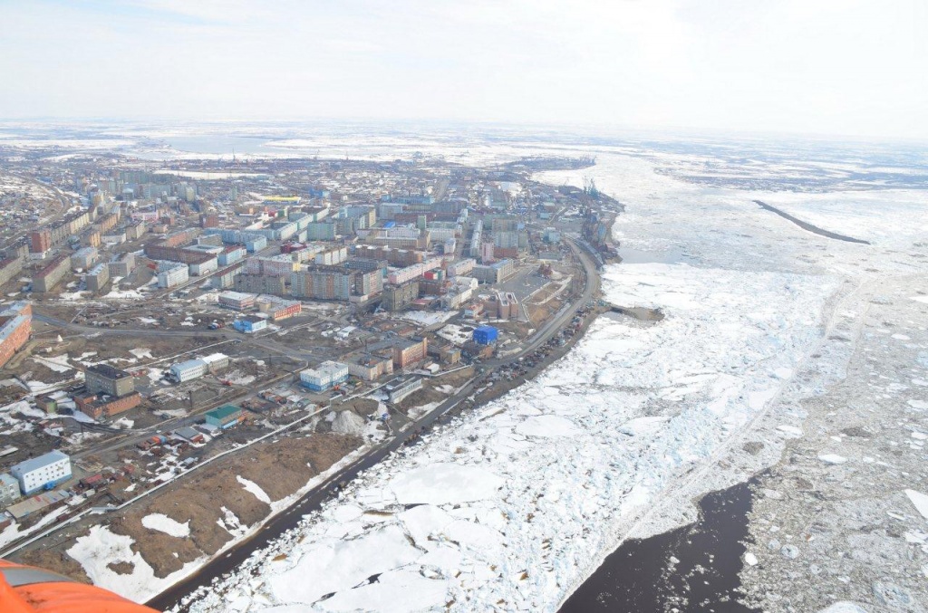 Ледоход на Таймыре