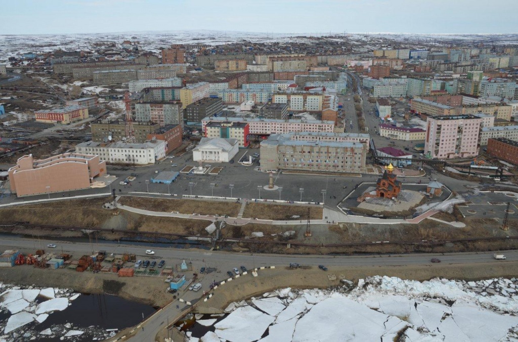 Ледоход на Таймыре