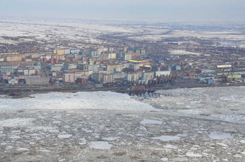 Ледоход на Таймыре
